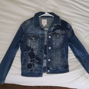NWOT  ~ Lularoe Extra Small Harvey Jean Jacket